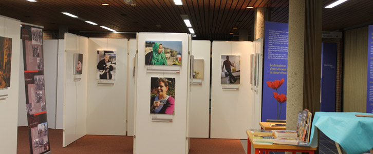 <h2><span>Exposition itinérante :</span></h2><h3><span>Réfugiés, histoire européennes</span></h3>